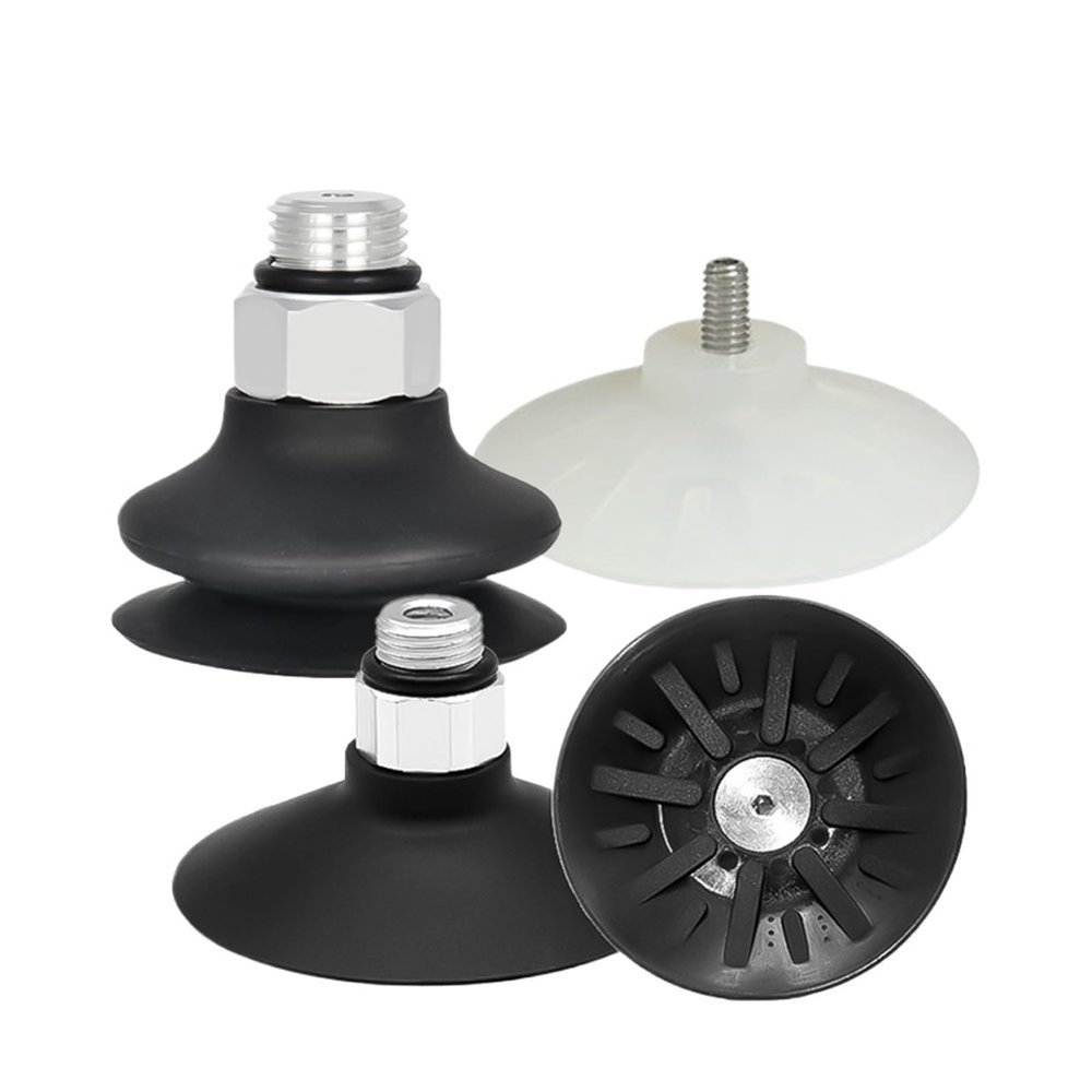 1pc Powerful Vacuum Suction Cup Nozzle, Polyurethane & Silicone Material, ESS/ESV-60/100-GT with M6 M8 Threads for Industrial Robots(ESS-40-BT-G1)