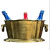 Wine Cooler Brass Antique | Duty Free | Ice Bucket Nickel | Champagne Cooler | Barware | Bar Decorative | Tableware view 1