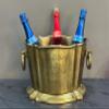 Wine Cooler Brass Antique | Duty Free | Ice Bucket Nickel | Champagne Cooler | Barware | Bar Decorative | Tableware view 4
