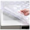 1.5mm Clear Table Cover Protector,PVC Plastic Desk Pads Mat Waterproof Easy Clean,92x32 Inch Anti Scratch Table Mat Glass,Coffee Glass Conference Pub Dinner Banquet Tablecloth view 1