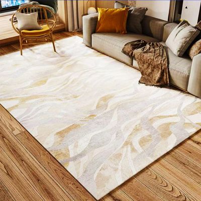 Heated Floor Mat, Foot Warmer Under Desk, Electric Heating Pad Fast Heating Electric Carpet, Electric Heated Area Rug, Heated Feet Rest Floor Heater for Home Office(D,150x180cm)