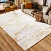 Heated Floor Mat, Foot Warmer Under Desk, Electric Heating Pad Fast Heating Electric Carpet, Electric Heated Area Rug, Heated Feet Rest Floor Heater for Home Office(D,150x180cm) view 1
