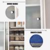 Stainless Steel Wall Cabinet with 2 Sliding Doors and Adjustable Shelves,Hanging Medical Cabinet,Floating Cabinet Utility Cabinet,Over Toilet Bathroom Upper Cabinets for Kitchen,Garage,Office,Warehou view 4