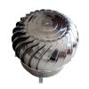 BSEARMG Chimney Cowl Cap,Spherical 304 Stainless Steel Exhaust Pipe Thickened Air Outlet Rainproof Rotating Chimney Spinner Cowl Rainproofsuitable (300MM) view 1