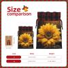 AKDODK Beautiful Sunflower 4 Print Christmas Drawstring Packaging Bags,Cloth Snack Bags,Suitable For Candy,Gifts And Storage view 4