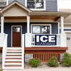 3x6 Ft ICE Out of Our Communites Banner Signs I Stand with Immigrants Anti ICE Banners Flag Large Yard Bedroom Decoration view 3