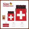 AKDODK Swiss Flag Print Christmas Drawstring Packaging Bags,Cloth Snack Bags,Suitable For Candy,Gifts And Storage view 4