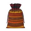 AKDODK Native American Pattern Print Christmas Drawstring Packaging Bags,Cloth Snack Bags,Suitable For Candy,Gifts And Storage view 2