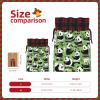 AKDODK Panda Bamboo Print Christmas Drawstring Packaging Bags,Cloth Snack Bags,Suitable For Candy,Gifts And Storage view 4