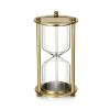 Fillable Hourglass Hourglass Empty Bottle Timer Birthday Gift Creative Decor DIY Metal Sandglass Home Desktop Accessories(S) view 1