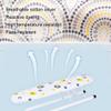 Mini Ironing Board Cover Tabletop Ironing Cover Elastic Cord Heat Resistance Iron Board Covers With Cotton Pads, Sleeve Iron Board Covers(Light gray) view 2