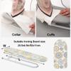 Mini Ironing Board Cover Tabletop Ironing Cover Elastic Cord Heat Resistance Iron Board Covers With Cotton Pads, Sleeve Iron Board Covers(Light gray) view 3