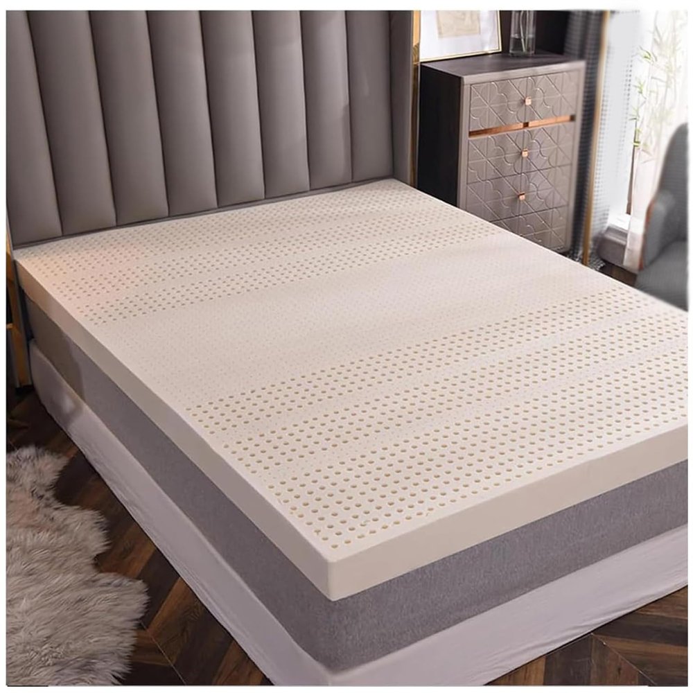 Natural Latex Hybrid Mattress - 3/4In Medium Soft Organic Foldable Floor Sleeping Bed Tatami Mat,7.5cm,170x180cm(67x71in)