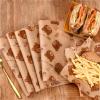 500 Pcs Non-Stick Greaseproof Wrappers With Cute Patterns  Parchment Food Covers For Sandwiches, Must-Have Baking Gadgets view 2