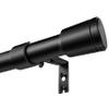 1 Diameter Black Curtain Rods for Windows, 1 Pack 30-60 Inch Heavy Duty Window Rods, Long Adjustable Curtain Rod, Fits Most Standard Windows, Suitable for Bedroom, Living Room, Farmhouse view 1