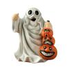 Act Iron Cool Stuff to Put on Shelves Motomas Cute Halloween Spirit Pumpkin Resin Figurines Festive Home Decor Ornaments for Spooky Holiday Room Decor Aesthetic view 1