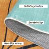10x14 Irregular Area Rug Beige Black Curve Modern Abstract Art Washable Rug for Bedroom Diningroom Living Room Odd Shaped Rugs Minimalist Aesthetics Home Office Guestroom Stain Resistant Large Carpet view 3