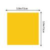 YDJIANCAI 100 Pcs Gold Foil Candy Wrappers 5.9x5.9 Inch (15x15cm) - Bulk Chocolate Bar Wrappers for Candy Making, Themed Birthday Parties, Packaging Favors(Color:pi1nk Orange Peel Surface) view 2