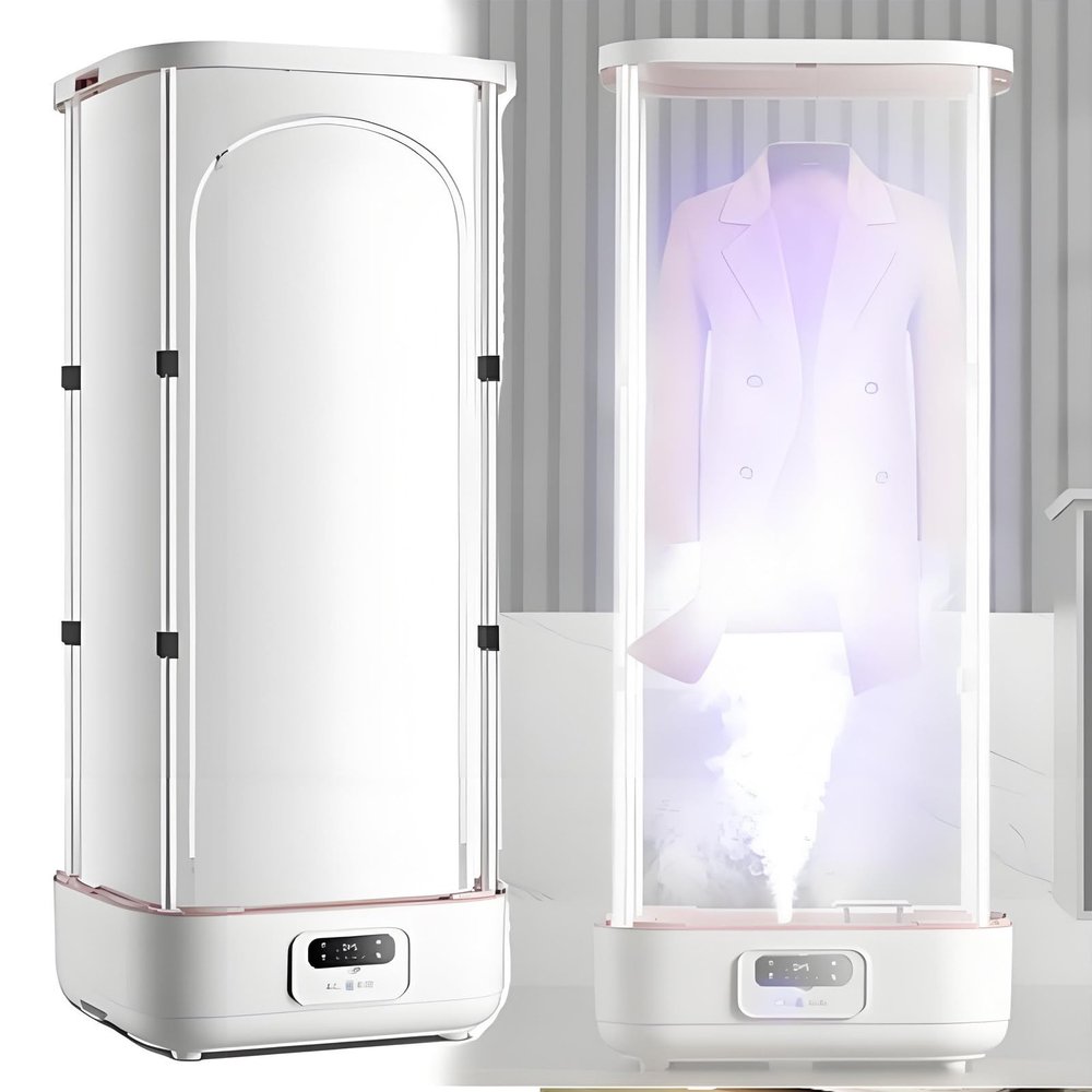 Upgraded Garment Steamers - Vertical Steam Iron 900w Automatic Wireless/Steam Closet/Folding Clothes Machine, Control Electric Clothes Drying Rack,For Clothes & Fabric,Save 80% Time