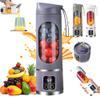 Digital Display Juicer-Smart LED Display,450ML Portable Blender Personal Electric USB,Digital Multimode juicer Shakes and Smoothies Blender Small Blenders Mixing for Home & Travel,Diet-Friendly view 1