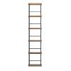 GJMDCMA Rustic Wooden Beer Bottle Storage Rack with LED Lighted Liquor Display Shelf & Wine Glass Holder Stylish Kitchen & Living Room nizer (70x15x285cm, 60x15x245cm) view 1