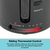 2.5 L / 2.6 Qt Black Cool-Touch Electric Deep Fryer 1200 W - Drip-Hook Basket - Adjustable Temperature - Lid w. Viewing Window - Odor Filter by TheDisplayGuys view 4