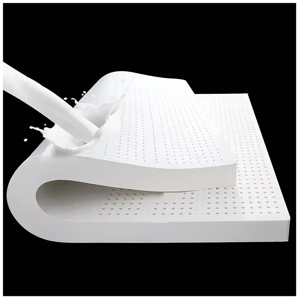 Natural Latex Hybrid Mattress - 3/4In Medium Soft Organic Foldable Floor Sleeping Bed Tatami Mat,7.5cm,135x200cm(53x79in)