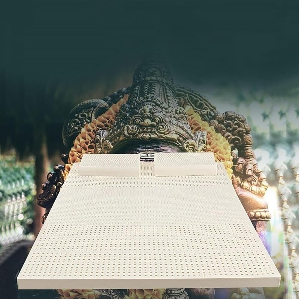 Natural Latex Organic Breathable and Comfortable, Durable and Not Easy to Collapse, Mattress Topper, Natural Latex Mattress,7.5cm,200x220cm(79x87in)