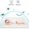 Natural Latex Organic Breathable and Comfortable, Durable and Not Easy to Collapse, Mattress Topper, Natural Latex Mattress,7.5cm,200x220cm(79x87in) view 3