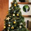 bogniga Christmas Light Clips Outdoor Hanger Gutter Hooks for Christmas Decoration String Lights Securing Hangers Xmas Tree Decor Clip(100pcs) view 4