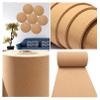 Cork Roll Corkboard Liner Strips Pin Boards for Walls Drawer Liner Easy to Cut 1/3" 1/4" Thick for Office Home School DIY Supplies Brown(1.1cmx4cm-3.6inx13.1in) view 3