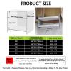 2-Tier Pull Down Cabinet Organizer - Adjustable Spice Rack Shelf for Kitchen Appliances (860-870mm) - Maximize Kitchen Storage & Accessibility view 2