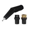 Nozzle Brush Brass Nylon Brush Head Set For Steam Mop Spare Parts Household Cleaning Replacement Accessories view 1