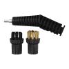Nozzle Brush Brass Nylon Brush Head Set For Steam Mop Spare Parts Household Cleaning Replacement Accessories view 4