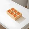 Vestamore Tea Bags, Coffee Pods, Sugar Packets, 6 Compartment Storage, Wooden Tea Bag Organizers 2 Pcs, Hot Tea Bag Holder Boxes, Office & Kitchen Organization, Ideal for, 9.4 X 6.5 X 2.5 view 4