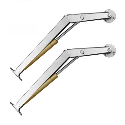 2 Gas Springs With Soft Close For Cabinets, Adjustable Lid Support Struts For Toy Chests & Storage Boxes