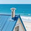 Anti-Rust Stainless Steel, 6.30 In (160 Mm) Round Cone Chimney Cap Roof Vent Cover, For Roof, Stove Pipe, And Hvac Systems, Weatherproof view 4