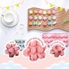 15-Cavity Rose & Floral Silicone Mold Set - with Rose, Bud, Leaf, Bow, Bird Designs for Chocolate, Baking, Candy, Soap Making, Food-Grade Non-Stick (8.11 * 4.37in) view 3