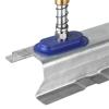 1pc Oval Shaped Robotic arm Vacuum Suction Cup SAOF/SAOB Series with Connecting Rod for handling Metal Sheets SAOF-50X16 SAOB-60X30(Light Purple) view 4