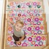 Stair Treads for Wooden Steps Donut 15 Packs Stairway Carpet Mat Indoor Stair Runners Soft Carpet Stair Treads Non-Slip Safety Step Rug Pads, 30" x 8" view 3