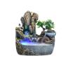 Tabletop Fountain Rockery Stream Tabletop Fountain, Meditation Indoor Waterfall for Home Office Water Feature Relaxation Fountain(Large) view 1