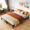 GAOMON 10 Inch Heavy Duty Metal Bed Frame, Low Profile Platform with Sturdy Mattress Foundation, Noise Free Easy Assembly, No Box Spring Needed for King, Queen, Full, Twin Size, Black view 2