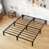 GAOMON 10 Inch Heavy Duty Metal Bed Frame, Low Profile Platform with Sturdy Mattress Foundation, Noise Free Easy Assembly, No Box Spring Needed for King, Queen, Full, Twin Size, Black view 4