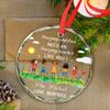 Amazing Children Need Amazing Teacher Glass Ornament, Personalized Best Teacher Xmas Ornament Decor 2026, Teachers Appreciation Keepsake Christmas Tree, Customized Names Teaching Xmas Glass Ornaments view 3