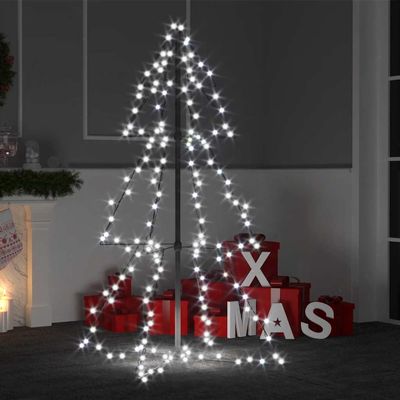 Christmas Cone Tree 160 LEDs Outdoor Indoor 3x4 ft with 8 Lighting Modes Waterproof Holiday Decoration for Patio Garden Party