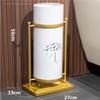Umbrella Holder Round Umbrella Bucket Simple Umbrella Storage Bucket Hotel Shopping Mall Entrance Umbrella Stand Umbrella Stand(Black) view 2