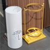 Umbrella Holder Round Umbrella Bucket Simple Umbrella Storage Bucket Hotel Shopping Mall Entrance Umbrella Stand Umbrella Stand(Black) view 3