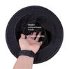 FerneeButy Magician Top Hat Spring Hat Props for Stage Magic Shows, Collapsible Design with Hidden Compartment, Universal Fit 7.09inch Head Opening view 2