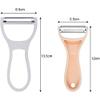 HIONJIN Kitchen Fruit Peeler Multi-purpose Home Shape Peeler Metal Vegetable Fruit Skin-peeler Slicer Blade Tools(Beige) view 3