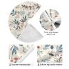 Merry Christmas Elements Decorative Tree Skirt Christmas Decorations Round Small Christmas Tree Skirt Cover for Slim Trees Slim Trees Slim Trees 4ft Christmas Christma view 2